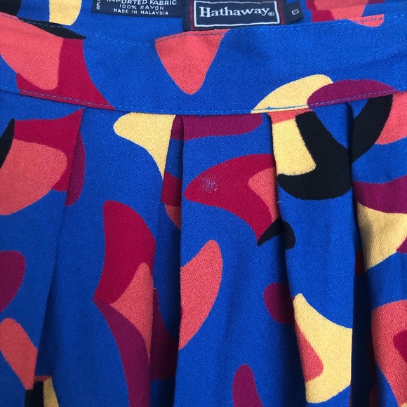 Vintage bright maxi skirt - Picture 3 of 3